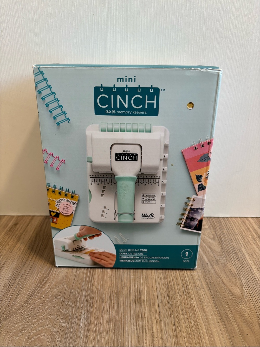 We R Memory Keepers Mini Cinch Book Binding Tool 661388 By American Crafs